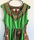 Advance Apparels Kaftan Mini Dress Shirt African Dashiki Size Free Size