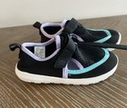 Wonder Nation Toddler Girls Black Swim Shoes Water Shoes Size 7-8 Nwt