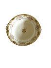 Antique Nippon Hand Painted Porcelain Berry Bowl Set Pink Roses Gold Gilt 6pc
