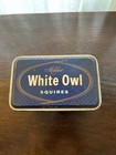 White Owl Squires 10   Metal Cigar Tin Canister Tobacco Tin