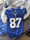 Game Worn Signed Sterling Shepard Jersey
