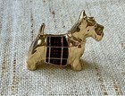 1992 Estee Lauder  Scottie Dog Solid Perfume Compact Full No Box