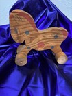 1940s Handmade Wooden Horse Pull Toy