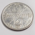 Nice  1887 Double Florin Victoria  roman I In Date  Great Britain Uk 4 Shillings