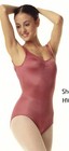 Capezio  Strappyback Iridescent Camisole Leotard Lined Front Hw200 Almandine New