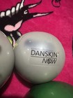 Danskin Now 2lb   3lb Medicine Balls Set Of 4 Green And Gray Gym Training
