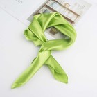 Vintage Scarf Satin Silk Ascot For Women Girls
