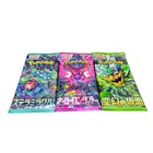 Random Pokemon Japanese Booster Pack Lot Of 3 Small  Multicolored