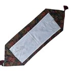Tasseled Tapestry Table Runner Pointed Fruits Vegetable 70 s Vintage 52 X 18