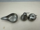 Vintage Pewter Lot Williamsburg Stieff Pewter Pipe Rest   Web Pewter S p Shakers