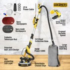 Electric Power Floor Sander For Sheetrock Drywall Sander  vacuum Ceiling Sanding