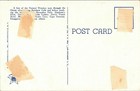 Rainbow Horseshoe Falls Ausable Chasm New York Vtg Postcard Unp Unused Vintage