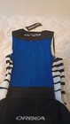 Orca Triathlon Tri Suit Competitiocycling Large Black Blue Athletic Brand New