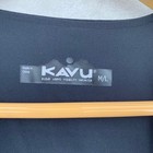 Kavu Men Utility Vest Brown Teal Multi Pocket Adventure Outdoor Size M   L