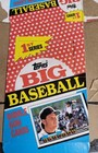 Empty 1989 Topps Big 1st Series Baseball Box Flat  Rare Long Version Box
