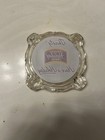 Vintage Holiday Beer Glass Ashtray Thirsty Square Bar Decor Retro