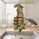 Macaw Toys  Extra Large Parrot Toys  Natural Wood Bird Chewing Toys For Large   