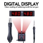 8586d-ii Digital Soldering Station Smd Welder Rework Station Heat Hot Air Gun