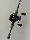 Baitcasting Fishing Rod And Reel Combo Right Hand High Speed Reel 2 Piece