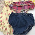 Bundle Of Baby Girls 12m Summer Clothing Dress Bloomers One Piece Mixed Brands