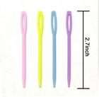 52pcs 2 7 Large Eye Plastic Sewing Needles  Learning  Yarn  Darning  Tapestry 