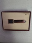 Vintage Hickok Tie Clip Silver Tone Men   s Tie Bar W Original Box