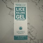 Vanalice Lice Killing Gel W  Nit Comb Kills Head  Crab  Body Lice 8 Oz 11 26 Exp