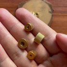 M2 M2 5 M3 M4 Brass Round Knurled Thumb Nut Hand Grip Knob Nuts Model Diy Refit