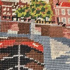 Westertoren Amsterdam Vintage Finished Cross Stitch 14 5 X 19