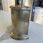 Vintage Brass Over Copper Booked With Lid