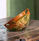 Vintage Roseville Pottery Water Lily Hanging Planter