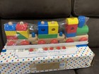 Sealed- Melissa   Doug Wooden Jumbo Stacking Train - Classic-  damaged Box 