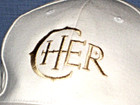  3597c -  cher  Concert Ball Cap From The Colosseum At Caesars Palace