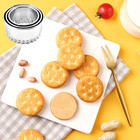 Cookie Cutters - Biscuit Cutters stainless Steel Dumpling Cutters cake Pastry Cu