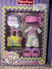 Fisher-price Snap  n Style Outfit Lot 2 Karate Class   Bedtime J4968 2005-2006