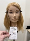 Bridgette Marie Blonde Female Human Hair Mannequin Head Hair Mannequin