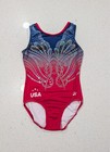 Official Team Usa Competition Gk Elite Gymnastics Leotard Large  Olympic Replica