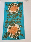 Vintage Nwt Vera Neumann Belgian 60 70 s Kitchen Tea Towel W grapes On Teal