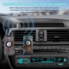 Single 1 Din Car Stereo Radio Bluetooth Mp3 Player Aux Usb Am Fm Audio Receiver
