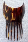 Victorian Faux Tortoiseshell Hair Comb  Spanish Style -  No Us Import Fees