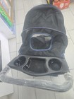Pet Stroller Dog   Cat Cage 3-wheel Travel Folding Carrier - Black