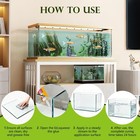 4 Pack Aquarium Silicone Clear Sealant  High Elasticity  Safe For Fish fast C