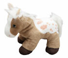 Tan Spotted Horse Stuffed Animal Cuddle Toy Kid Plush Gift Farm Animal Soft Pony