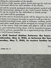 1942 Wwii Japanese Internment Instructions Poster     San Francisco California