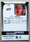 Seth Jarvis Signed 2021-22 O-pee-chee Rookie Autograph Hockey Card Auto Rc