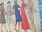Dress Pants Top Skirt 14 Vogue 1183 Sewing Pattern Uc Vtg Basic Belted Wide Leg