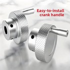Aluminum Knurled Handwheel 20-80mm Machine Tool Sliding Table Handle