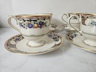 Six Lenox Tuscan Orchard Cups   Six Saucers Ambassador Collection Dinnerware  a5