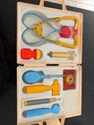 Vintage 1977 Fisher-price  Medical Doctor Kit With Case Complete   Clean