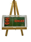 Vintage Singer Attachment Plastic Case For 99  Sewing Machines W  3 Needle Packs